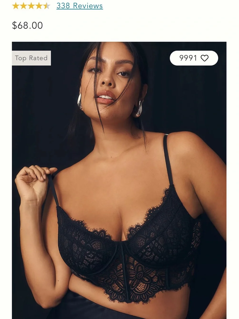 NWT Anthropologie lace bustier - Picture 12 of 12